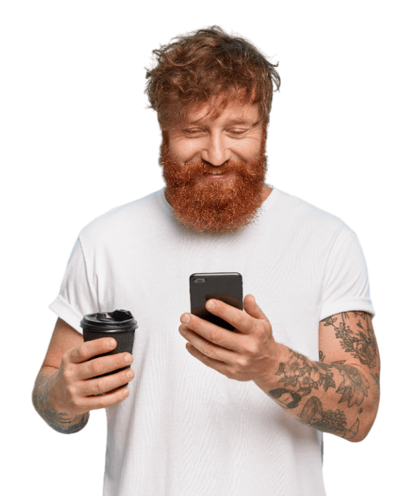 happy user